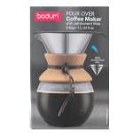 Bodum Kaffeekanne aus Glas mit Filter 600ml | Handfilter Kaffee
