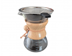 Kaffeekanne aus Glas mit Filter 600ml