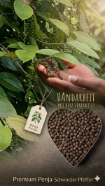 Faircup Coffee – Penja Pfeffer Schwarz, ganze Körner, aromatisch & hochwertig